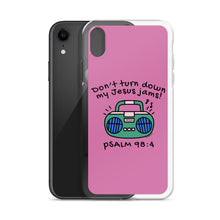 Load image into Gallery viewer, &quot;Don&#39;t Turn Down My Jesus Jams&quot; iPhone Cases