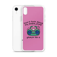 Load image into Gallery viewer, &quot;Don&#39;t Turn Down My Jesus Jams&quot; iPhone Cases