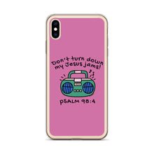 Load image into Gallery viewer, &quot;Don&#39;t Turn Down My Jesus Jams&quot; iPhone Cases