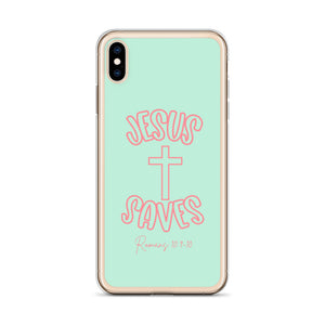 "Jesus Saves “ iPhone Cases