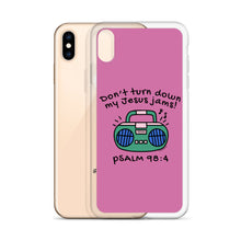 Load image into Gallery viewer, &quot;Don&#39;t Turn Down My Jesus Jams&quot; iPhone Cases