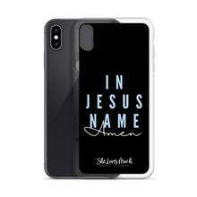 Load image into Gallery viewer, “In Jesus Name” iPhone Cases