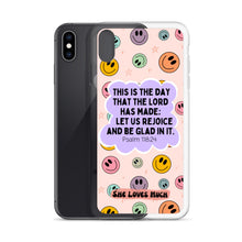 Load image into Gallery viewer, “Rejoice N’ Be Glad” iPhone case