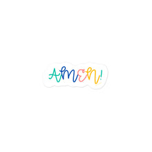 Load image into Gallery viewer, Amen! Multi. Color Sticker