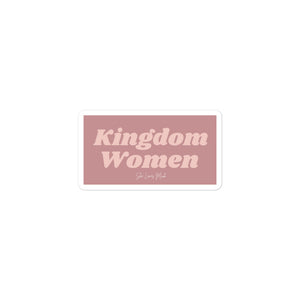 Kingdom Women Sticker