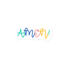 Load image into Gallery viewer, Amen! Multi. Color Sticker