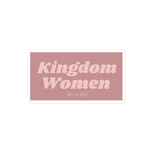 Kingdom Women Sticker