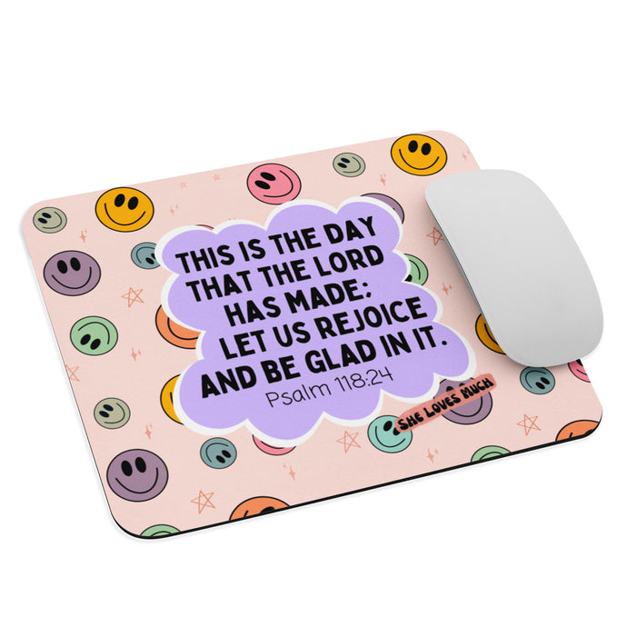 “Rejoice N’ Be Glad” Mouse Pad