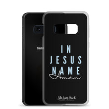 Load image into Gallery viewer, “In Jesus Name” Samsung Cases