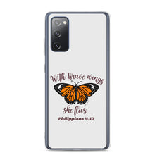 Load image into Gallery viewer, “Brave Wings Philippians 4:13” Samsung Cases