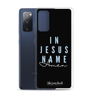 “In Jesus Name” Samsung Cases