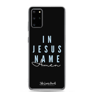 “In Jesus Name” Samsung Cases