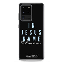 Load image into Gallery viewer, “In Jesus Name” Samsung Cases