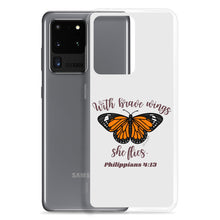 Load image into Gallery viewer, “Brave Wings Philippians 4:13” Samsung Cases