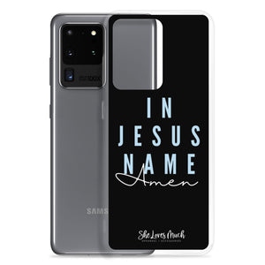 “In Jesus Name” Samsung Cases