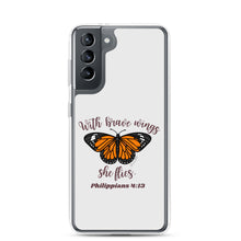 Load image into Gallery viewer, “Brave Wings Philippians 4:13” Samsung Cases