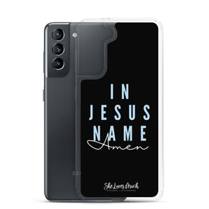 “In Jesus Name” Samsung Cases