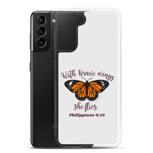 Load image into Gallery viewer, “Brave Wings Philippians 4:13” Samsung Cases