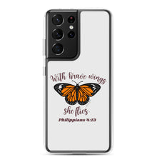 Load image into Gallery viewer, “Brave Wings Philippians 4:13” Samsung Cases