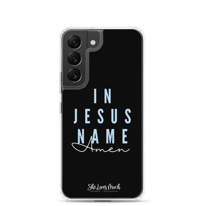 “In Jesus Name” Samsung Cases