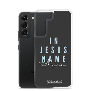 “In Jesus Name” Samsung Cases