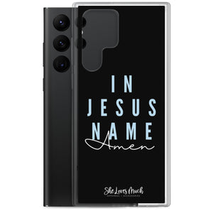 “In Jesus Name” Samsung Cases