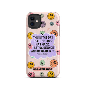 “Rejoice N’ Be Glad” Dual-Layered iPhone case