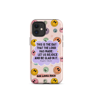 “Rejoice N’ Be Glad” Dual-Layered iPhone case