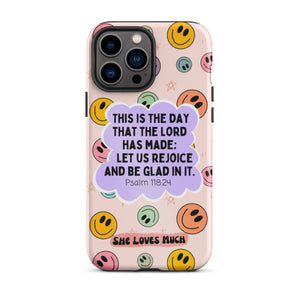 “Rejoice N’ Be Glad” Dual-Layered iPhone case