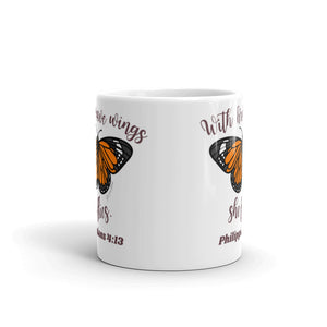 Brave Wings Philippians 4:13 Mug