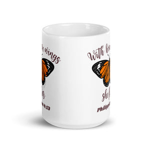 Brave Wings Philippians 4:13 Mug